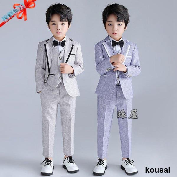 検索キーワード】子供服 スーツ 入学式 卒業式 5点セット 男の子 タキシード キッズ 結婚式 発表会 卒園式 七五三 ジュニア 110 120 130 140 150 160 170 スーツ 男の子